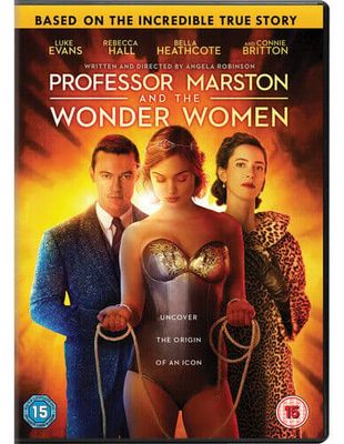 Professor Marston and the Wonder Women DVD (2018) Luke Evans, Robinson (DIR) Region 2 Brand New
