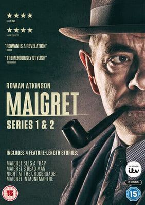 Maigret: The Complete Collection DVD (2018) Rowan Atkinson Cert 15 2 Discs Region 2 Brand New