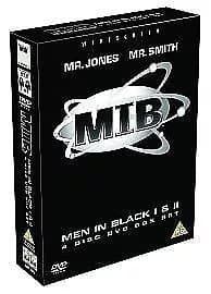 MIB MEN IN BLACK DVD BOX SET 1 & 2 - 4 DISC Region 2 Brand New