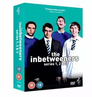 The Inbetweeners - Series 1-3 - Complete DVD Comedy (2010) Simon Bird Region 2 Brand New