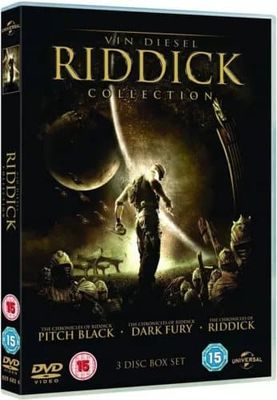 CHRONICLES OF RIDDICK TRILOGY DVD ALL PART 1 2 3 COLLECTION R2 Region 2 Brand New