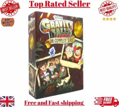 Gravity Falls The Complete Series DVD 7-Disc Box Set Region 2 Brand New