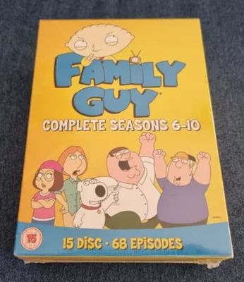 DVD Boxset Family Guy Complete Seasons 6-10 Damaged Region 2 Brand New