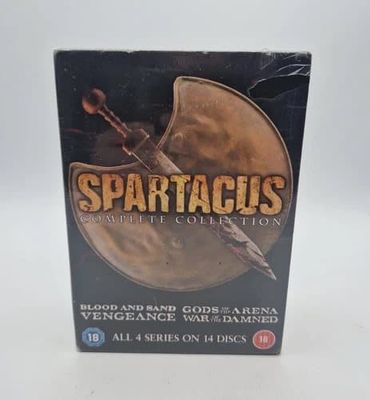 Spartacus: The Complete Collection [18] DVD Box Set see description Region 2 Brand New