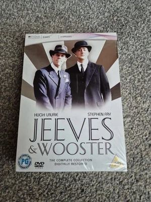 Jeeves and Wooster - Complete Collection (DVD, 8-Disc Set, 2008) Region 2 Brand New