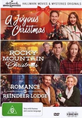Hallmark DVD A Joyous Christmas Rocky Mountain Romance at Reindeer Lodge Region 2 Brand New