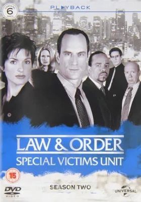 LAW And; ORDER SPECIAL VICTIMS UNIT COMPLETE SERIES 2 DVD 2ND SECOND SEASON R2 Region 2 Brand New