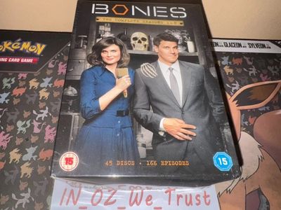 Bones - Season 1-8 - Complete (DVD, 2013, 45-Disc Box Set) Region 2 Brand New