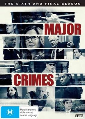 MAJOR CRIMES COMPLETE SERIES 6 DVD 6th Sixth Season Six Region 1 US Import Brand New