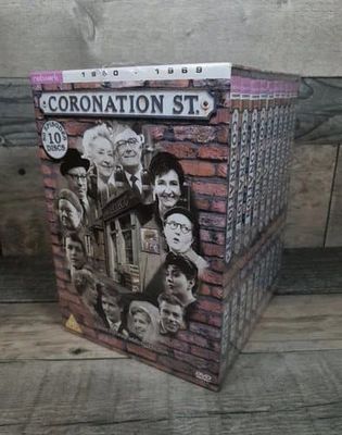Coronation Street 1960 - 69 DVD Boxset 80 Classic Episodes 10 Discs 2005 Region 2 Brand New