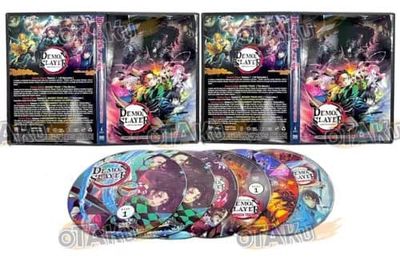 DEMON SLAYER (SEASON 1-3) - ANIME TV DVD (1-55 EPS +MOVIE) ENG DUB, SHIP FROM Region 2 Brand New