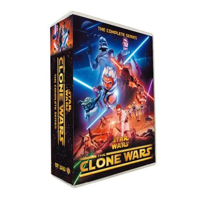 Star Wars:The Clone Wars Season 1-7 DVD Complete Series 25-Disc New Box Set Brand New