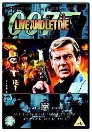 James Bond - Live and Let Die Set (DVD) Roger Moore Brand New