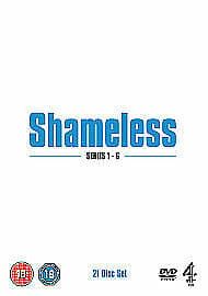 Shameless: Series 1-6 DVD (2009) Gerard Kearns Cert 18 Pre-Owned Region 2