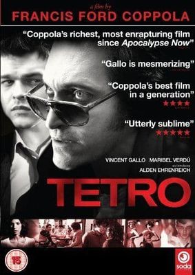 Tetro DVD (2010) Vincent Gallo, Coppola (DIR) Cert 15 Pre-Owned Region 2