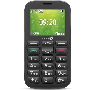 Telefon Easy Mobile 1380 Svart, Doro