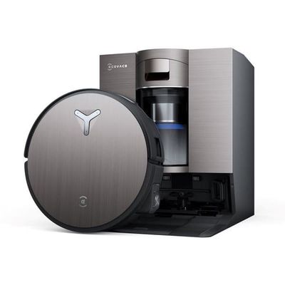 ECOVACS X11 OMNICYCLONE - Påslös robotdammsugare och mopp - 19500 Pa - PowerBoost snabbladdning - Perfekt för husdjur - Antitrasselborste
