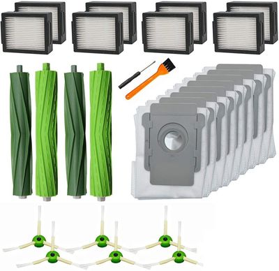 INF Tilbehør i 26 deler for iRobot i8/i7/i6/i4/i3/j7/E5/E6/E7