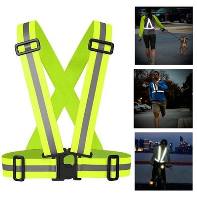 Refleksvest for trening / Sykle - Gul