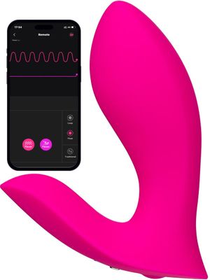 Lovense: Flexer, Bluetooth Insertable Dual Panty Vibrator