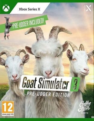 Goat Simulator 3: Pre-Udder Edition (Microsoft Xbox Series X) PEGI 12+ Pre-Owned