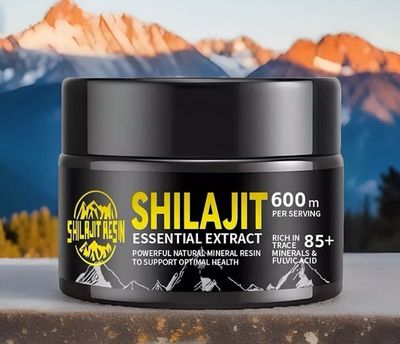 Pure Himalayan Shilajit Organic Resin Fulvic Acid Lab Tested Vegan 100% Pure 50g