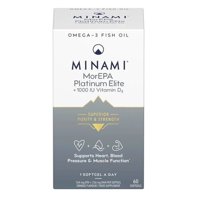 Minami Nutrition MorEPA Platinum 60 Capsules