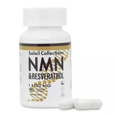 NMN & Resveratrol Heart & Anti-aging Antioxidant Supplement 120 Capsules
