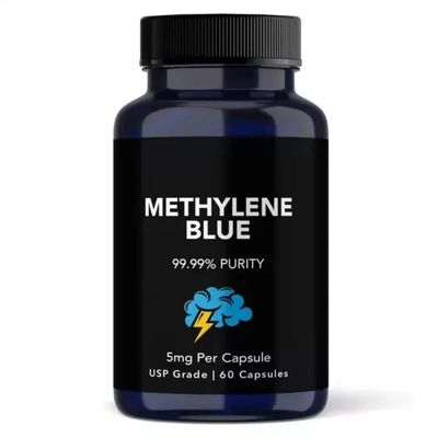 Methylene Blue capsules Vitamin C Pharmaceutical Grade, Brain Health Antioxidant