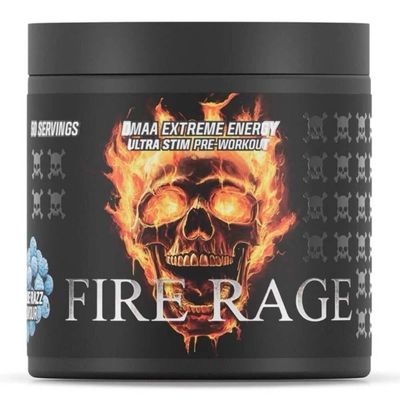Fire Rage Ultra High Stim Pre Workout 50 Servings