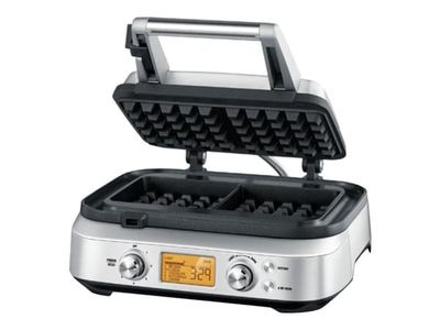 Sage SWM620BSS4EEU1 the Smart Waffle Pro - Vaffelmaskin - 1 kW - børstet rustfritt stål