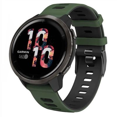 Twin Sport armbånd Garmin Venu - Grønn/svart