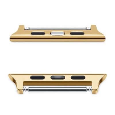 Apple Watch Adapter Connector 24mm klokkearmbånd gull 42/44/45