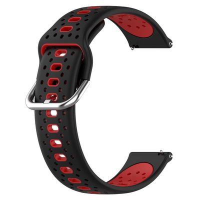 Silikonarmbånd 20 mm for Samsung / Huawei / Garmin Samsung Galaxy Watch 5, Huawei Watch GT3, Garmin Forerunner 158