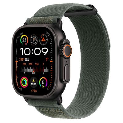 INF Nylon klokkerem kompatibel med Apple Watch - Pustende Sport Loop-remmer for iWatch Series 8/7/6/5/4/3/2/1/SE/Ultra