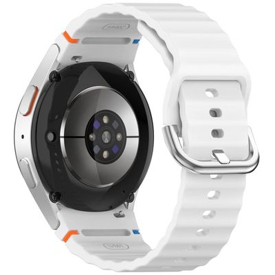 INF Samsung Watch 7 Wave-reim - Sølvspenne (falmebestandig)