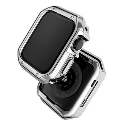 Apple Watch 42/44/45mm TPU Ska Case Bumper Silver