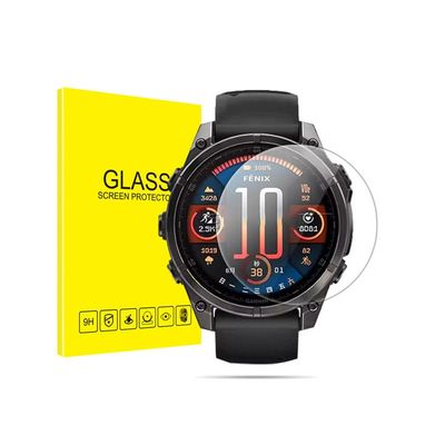 INF Garmin Fenix skjermbeskytter i høy aluminium herdet glass (2-pack) Garmin Fenix 8 51mm