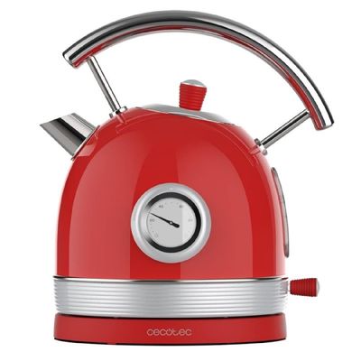 Cecotec Vintage-style kettle, 2,200w power and 1.8-litre capacity.