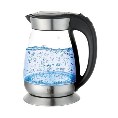 Vattenkokare, glas, 1,7 l