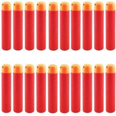 Fléktar - Stillcool® - 60 st - Röd - Kompatibel med Nerf N-Strike Mega - Skum och silikongel