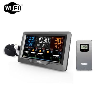 Meteo SP101 Smart Vejrstation med Wi-Fi, 5-dages prognose & UV-indeks for tech-savvy brugere