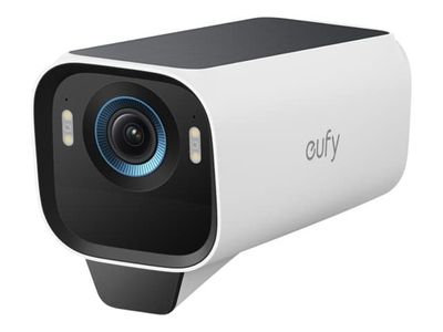 Eufy eufyCam S3 Pro - Nettverksovervåkingskamera - kule - utendørs - værbestandig - farge (Dag og natt) - 3840 x 2160 - 4K, 1080p - lyd - trådløs - W