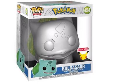 Funko Pop! Pokemon - Metallic Bulbasaur 10 Inches - Merchandise