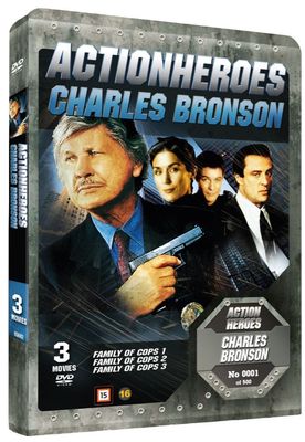 Charles Bronson Action Heroes: Family of Cops - Limited Steelbook (4 disc)