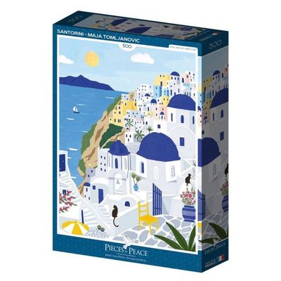 pussel 500 bitar Alize Pieces & Peace Santorin