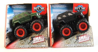 Suntoys Leksaker Bil Bilar Cars Monster SUV Truck 4WD 9cm