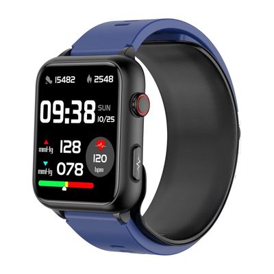 INF Smartwatch med stor skärm / blodtryck, puls, blodsyre