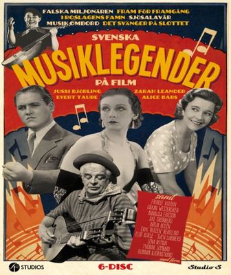 Svenska musiklegender (6 disc)