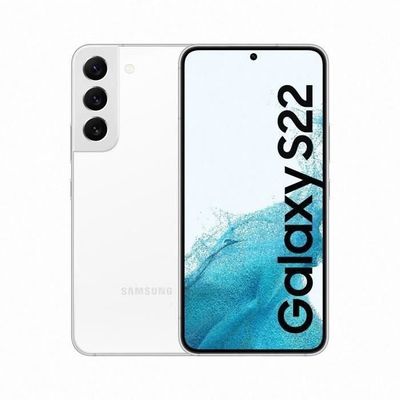 SAMSUNG GALAXY S22 128GB Vit - Renoverad - Bra skick- REFURBISHED